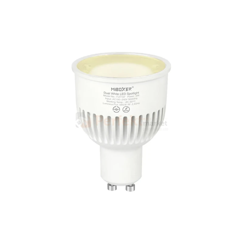MiBoxer żarówka LED GU10 6W 580lm CCT 30° 2,4GHz RF (1).webp