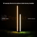 Lampa zewnętrzna linie stojąca LED GARDEN 30cm 24V 3W 113lm IP68 IK10 SG1 czarna perfekt market olsztyn