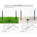 Lampa zewnętrzna linie stojąca LED GARDEN 30cm 24V 3W 113lm IP68 IK10 SG1 czarna perfekt market olsztyn