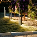 Lampa zewnętrzna linie stojąca LED GARDEN 30cm 24V 3W 113lm IP68 IK10 SG1 czarna perfekt market olsztyn