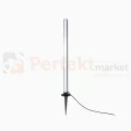 Lampa zewnętrzna linie stojąca LED GARDEN 55cm 24V 5,5W 208lm IP68 IK10 SG1 czarna perfekt market olsztyn