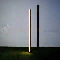 Lampa zewnętrzna linie stojąca LED GARDEN 80cm 24V 8W 303lm IP68 IK10 SG1 czarna perfekt market olsztyn