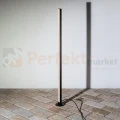 Lampa zewnętrzna linie stojąca LED GARDEN 80cm 24V 8W 303lm IP68 IK10 SG1 czarna perfekt market olsztyn