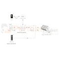 Reflektor ogrodowy lampa zewnętrzna RGB+CCT 50W FUTC12 miboxer 4.webp