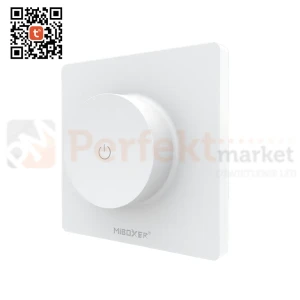 MiBoxer ściemniacz obrotowy Triac 300W 230V RF 2,4GHz + WiFi biały TRI-K1WR
