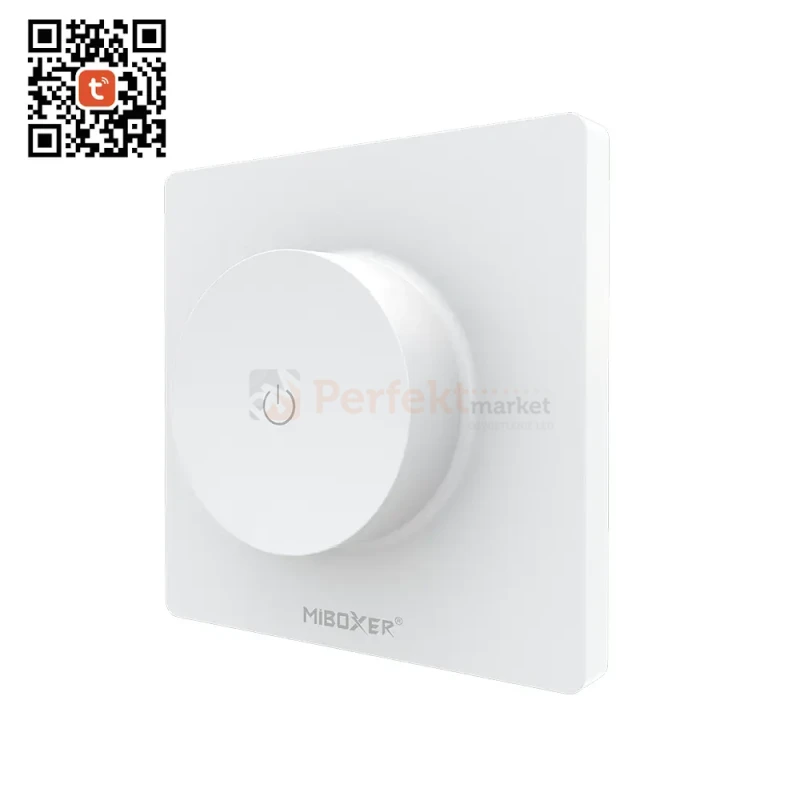 MiBoxer ściemniacz obrotowy Triac 300W 230V RF 2,4GHz + WiFi biały TRI-K1WR perfekt market olsztyn