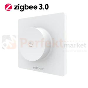 MiBoxer ściemniacz obrotowy Triac 300W 230V RF 2,4GHz + ZigBee 3.0 biały TRI-K1ZR