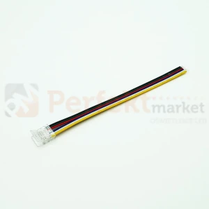 Złączka zasilająca przewód-taśma do LED COB RGB+CCT 12mm CLICK!