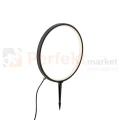 Lampa ogrodowa LED wbijana ring, pierścień 32 cm ZIRKULU 2W  3000K IP65 timer (3).webp