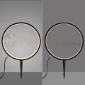 Lampa ogrodowa LED wbijana ring, pierścień 32 cm ZIRKULU 2W  3000K IP65 timer (1).webp