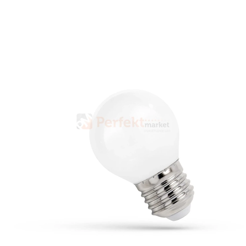 Żarówka LED do girland 3xE27 1W 2700K 90lm filament mleczna mała kulka 1.webp