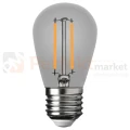 Żarówka filamentowa LED do girland 1W ST45 E27 dymiona 2700K (1).webp