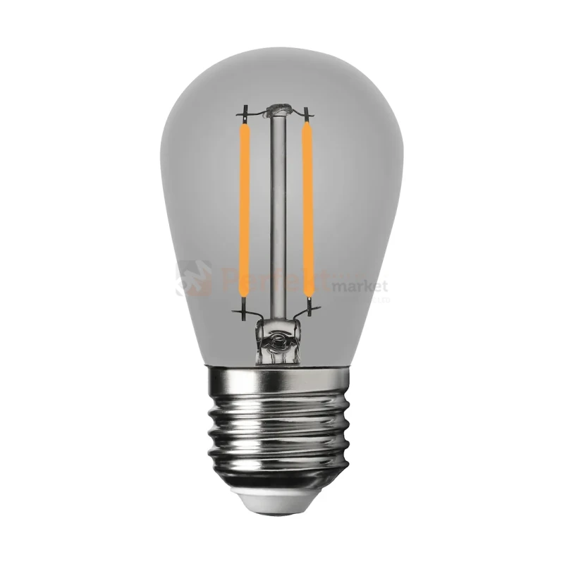 Żarówka filamentowa LED do girland 1W ST45 E27 dymiona 2700K (1).webp