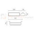 Lampa przemysłowa HIGHBAY STREAKBAY 120x60° IP65 50W 5000lm 4000K 9.webp