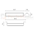 Lampa przemysłowa HIGHBAY STREAKBAY 120x60° IP65 150W 15000lm 4000K 8.webp