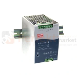 Zasilacz na szynę DIN PRO dużej mocy 480W 24V Mean Well SDR-480-24