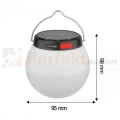 Lampa przenośna kempingowa LUMINA ORB 200lm 3000K ładowana z USB perfekt market olsztyn