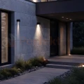 Lampa solarna na elewację LUMINA BLOCK 2,5W 135lm 3000K IP44 8-45° czujnik ruchu perfekt market olsztyn