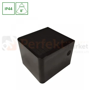 Lampa solarna na elewację LUMINA BLOCK 2,5W 135lm 3000K IP44 8-45° czujnik ruchu