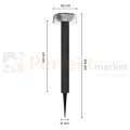 Lampka solarna wbijana FUNGI 2,5W 200lm 2700K IP44 550mm perfekt market olsztyn