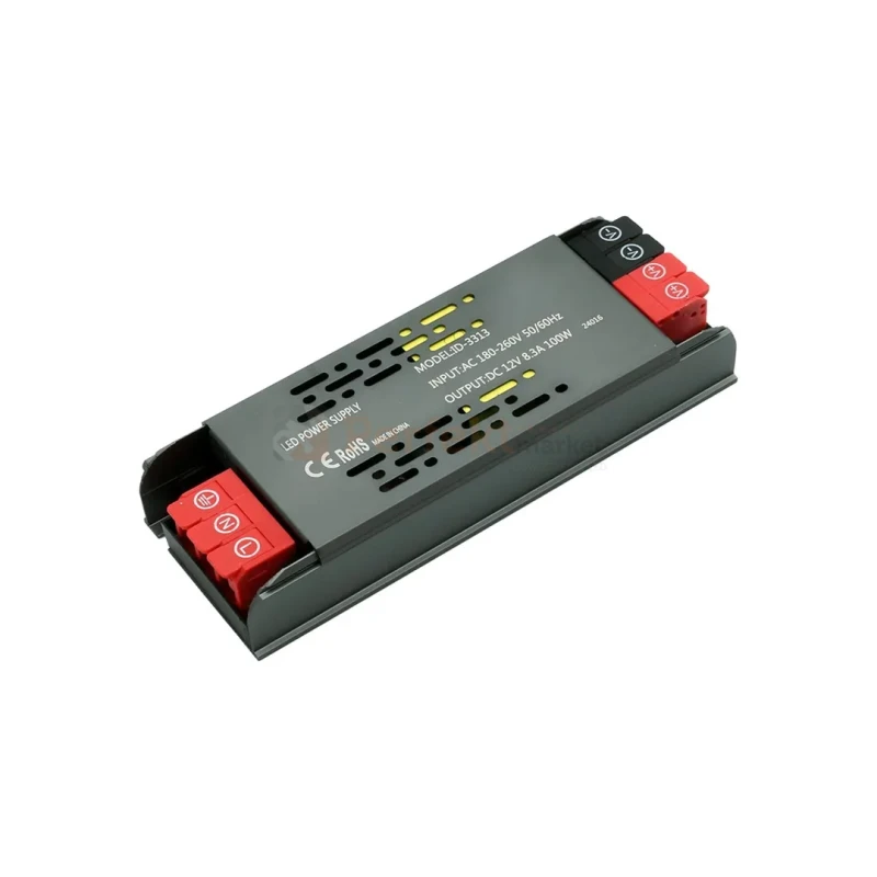 Zasilacz instalacyjny PRO 12V 100W 8,3A IP20 mały rozmiar ultra slim perfekt market olsztyn