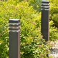 Lampa ogrodowa stojąca TEKSAS 74 1xE27 zewnętrzna grafitowa (6).webp
