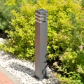 Lampa ogrodowa stojąca TEKSAS 74 1xE27 zewnętrzna grafitowa (7).webp