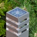 Lampa ogrodowa stojąca TEKSAS 74 1xE27 zewnętrzna grafitowa (5).webp