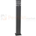 Lampa ogrodowa stojąca TEKSAS 74 1xE27 zewnętrzna grafitowa (8).webp