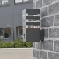 Kinkiet zewnętrzny elewacyjny z czujnikiem PIR TEKSAS 1xE27 grafitowy (4).webp