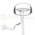 Lampa stołowa dekoracyjna TRYPOLIS LED USB C 2700K IP44 czarna (4).webp
