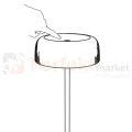 Lampa stołowa dekoracyjna TRYPOLIS LED USB C 2700K IP44 czarna (5).webp