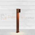 lampa zewnetrzna stojąca słupek led corten ALOR markslojd 1.webp