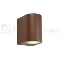 lampa zewnetrzna led scienna kinkiet brazowy ALOR markslojd.webp