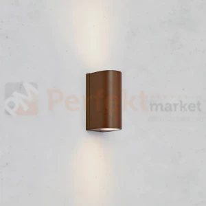 Lampa zewnętrzna kinkiet ALOR 2L 3000K ściemnialna IP65 brązowa