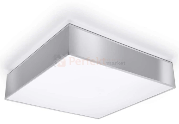 nowoczesna minimalizm perfektmarket design lampa sufitowa kwadratowa plafon LED horus 45 szary zoom.jpg