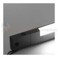 Oprawa LED do szuflad i szaf z czujnikiem zbliżeniowym GLOVIA 12V barwa neutralna grafitowa PERFEKT MARKET OLSZTYN