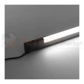 Oprawa LED do szuflad i szaf z czujnikiem zbliżeniowym GLOVIA 12V barwa neutralna grafitowa PERFEKT MARKET OLSZTYN
