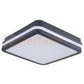 Plafon LED BENO z czujnikiem ruchu 24-30W CCT 3000/3500/4000K max 3120lm IP65 PZH kwadratowy grafitowy perfekt market olsztyn