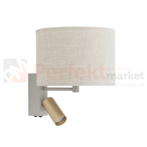 Kinkiet ścienny SANTANA A 11654 Nowodvorski Lighting kremowy 1xE27 GU10 modern classic