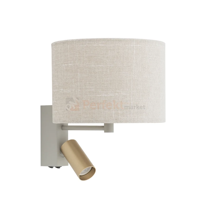 Kinkiet ścienny SANTANA A 11654 Nowodvorski Lighting kremowy 2xE27 modern classic - 5