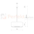 Lampa wisząca CEDRO L 11666 Nowodvorski Lighting beżowa 1xE27 Modern classic - 10