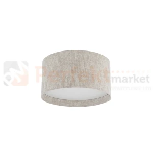 Plafon sufitowy CEDRO S 11670 Nowodvorski Lighting 2xE27 beżowy tkanina