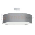 Plafon sufitowy VIOLET 7960 Nowodvorski Lighting szary 3xE27 tkanina