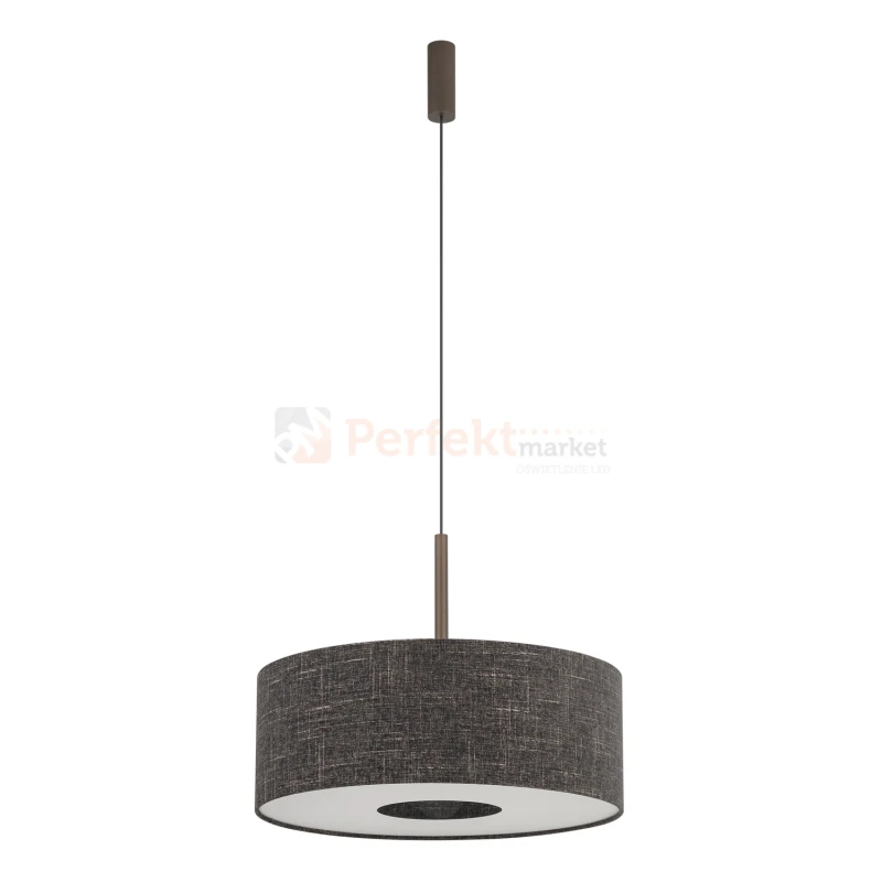 Lampa wisząca AMARELA M 11659 Nowodvorski Lighting czarny melanż klosz tkaninowy 1xE27 - 8