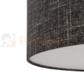 Plafon sufitowy AMARELA M 11658 Nowodvorski Lighting czarny melanż klosz tkaninowy 1xE27 - 6