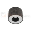 Plafon sufitowy AMARELA S 11657 Nowodvorski Lighting czarny melanż klosz tkaninowy 1xE27 - 3