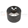 Plafon sufitowy AMARELA S 11657 Nowodvorski Lighting czarny melanż klosz tkaninowy 1xE27 - 7