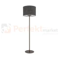 Lampa podłogowa AMARELA 11663 Nowodvorski Lighting czarny melanż klosz tkaninowy 1xE27