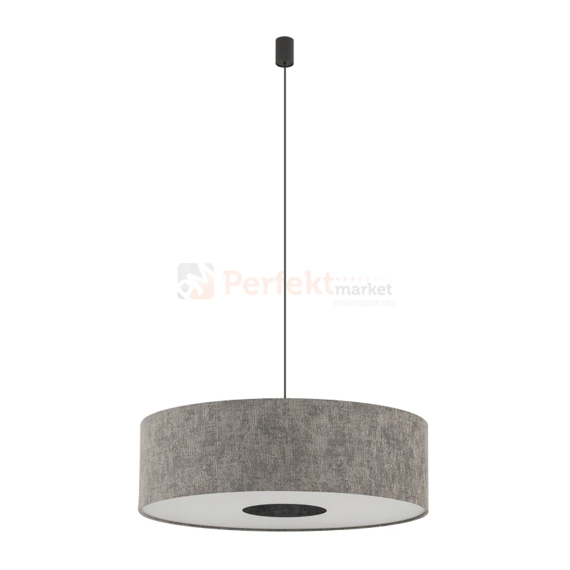 Lampa wisząca LAGO L 11675 Nowodvorski Lighting szary klosz tkaninowy 1xE27 - 10